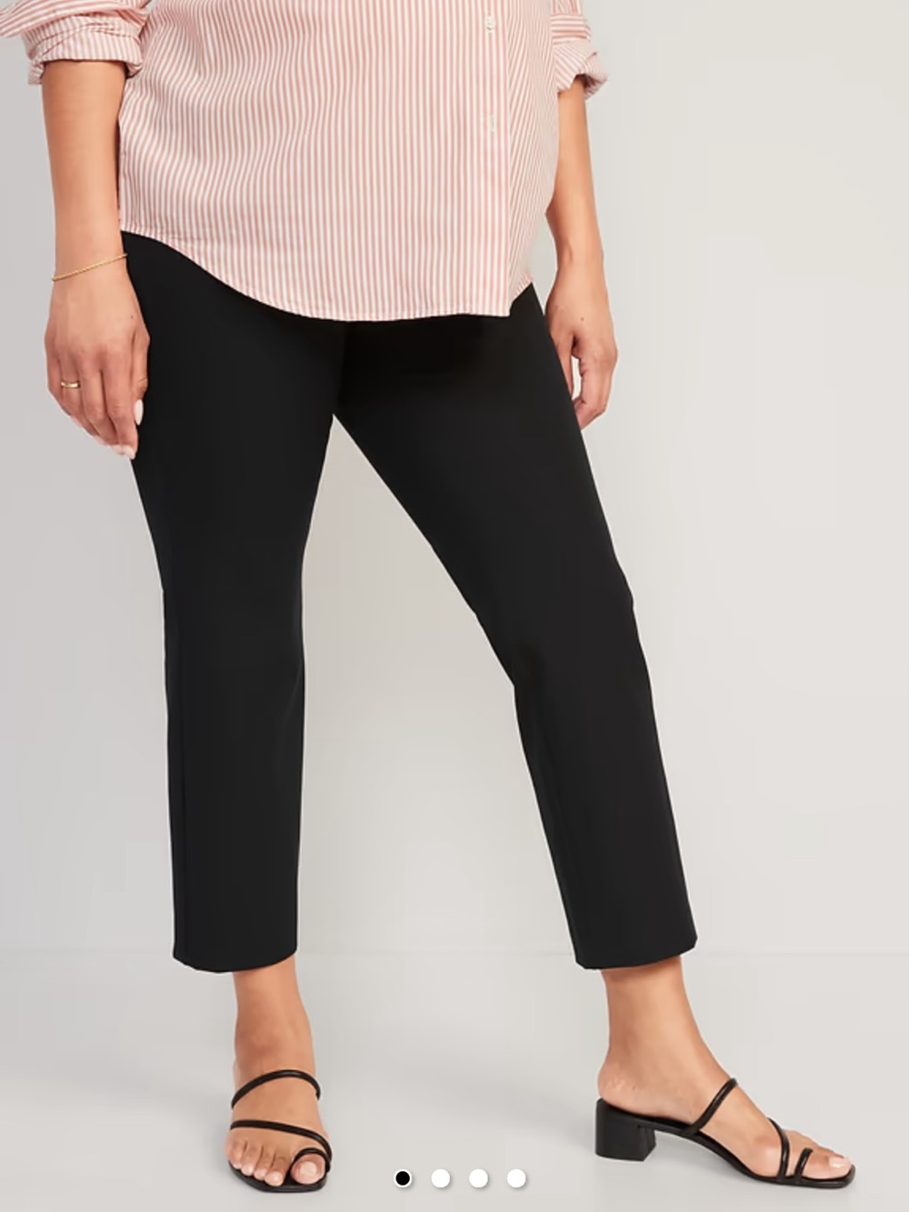 Old Navy Maternity Side-Panel Pixie Ankle Pants